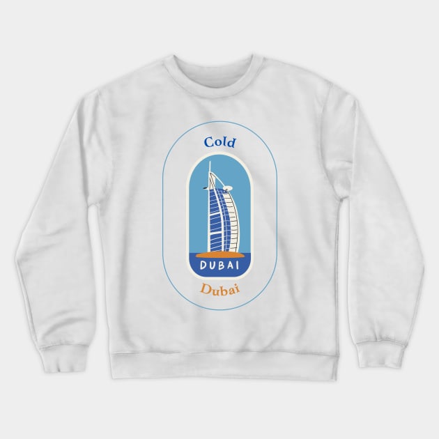 Cold UAE Crewneck Sweatshirt by soubamagic